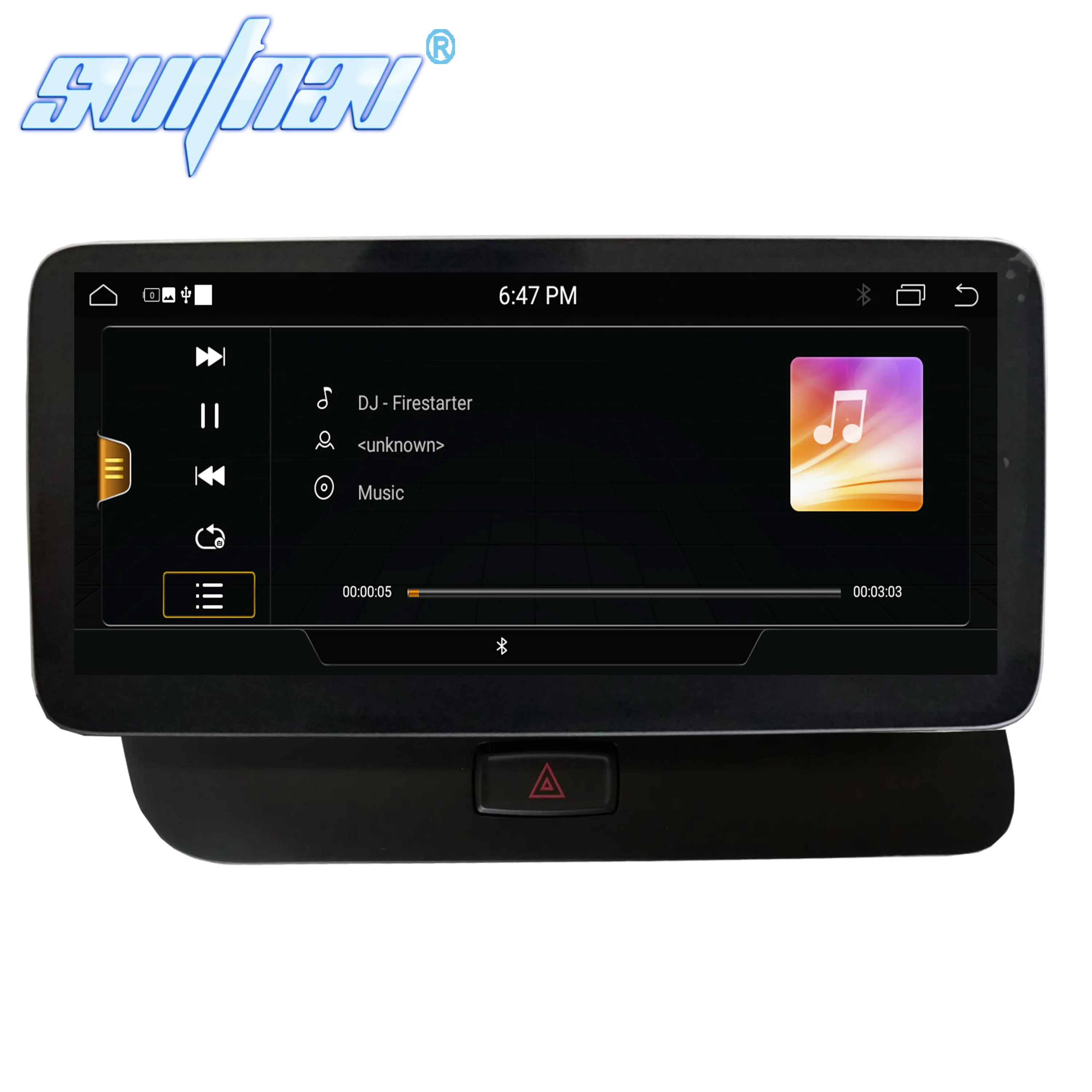 SWITNAV 4 Гб+ 32 ГБ Android 9,0 автомобильный dvd-плеер для AUDI Q5 2009- Автомобильный мультимедийный автомобильный аудио gps