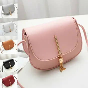

2019 New Women Fashion PU Leather Small Shoulder Bag Ladies Crossbody Bag Handbag
