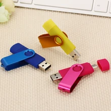 2 в 1 OTG usb флэш-накопитель 16 ГБ 32 ГБ флеш-накопитель 8g usb флэш-накопитель 64 Гб 128 Гб карта памяти usb-накопитель для смартфонов/планшетов/ПК