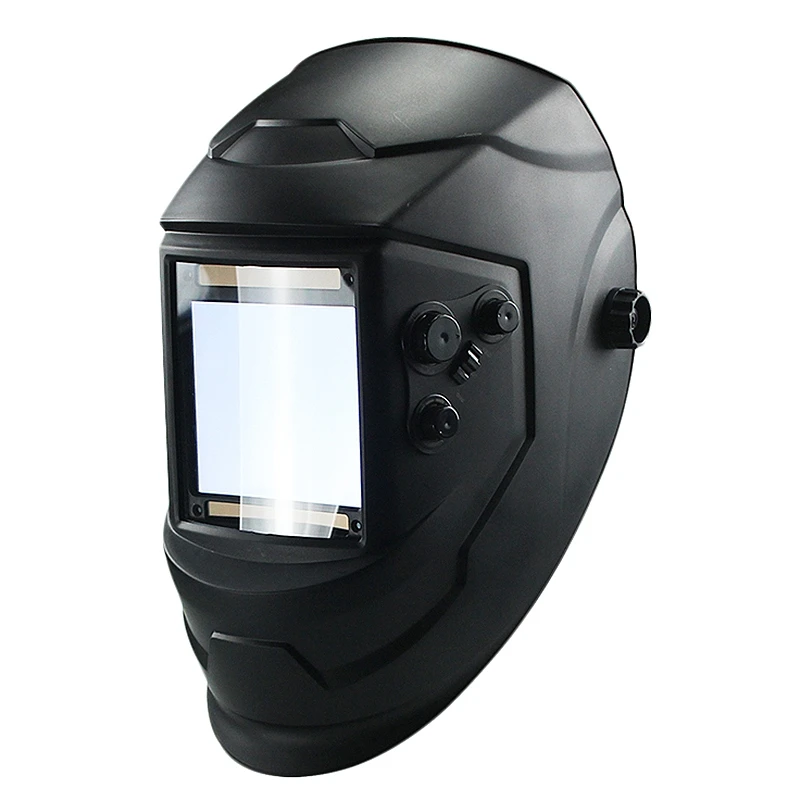

Large Window 4 Sensors External Adjustment Din 5-Din 13 Solar Automatic Dimming Welding Mask Helmet