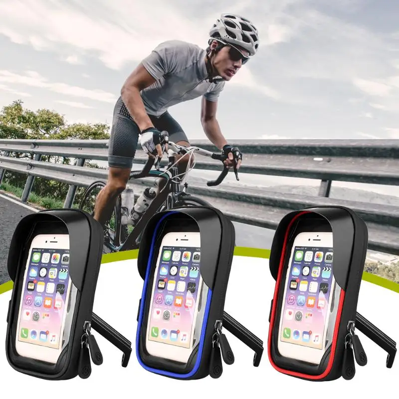 MTB телефон сумка разумное хранение и удобный доступ водонепроницаемый передний руль велосипеда мобильного телефона навигационная подставка