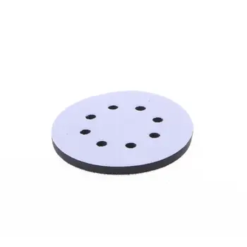 

5 Inches 8-Hole Soft Sponge Interface Pad for Sanding Pads Hook&Loop Sanding Discs for Uneven Surface Polishing Power Tools