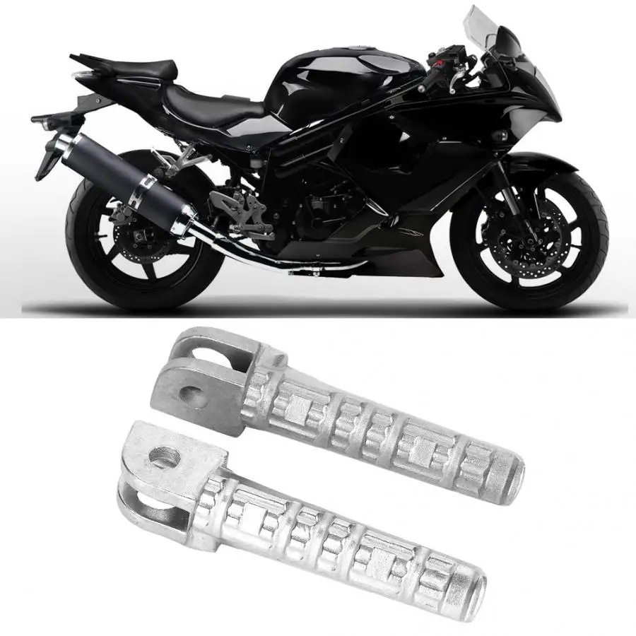 Voetsteunen мотоциклетные 2 шт. алюминиевые опорные подножки для мотоцикла Hyosung GT250R GT650R 2005- мотоцикл