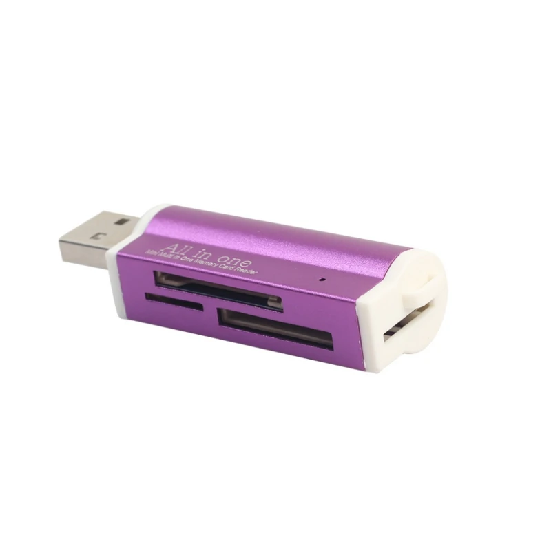 USB 2,0 все в 1 мульти устройство чтения карт памяти TF/микро SD/MMC карты памяти SDHC M2 Memory Stick MS Duo RS-MMC