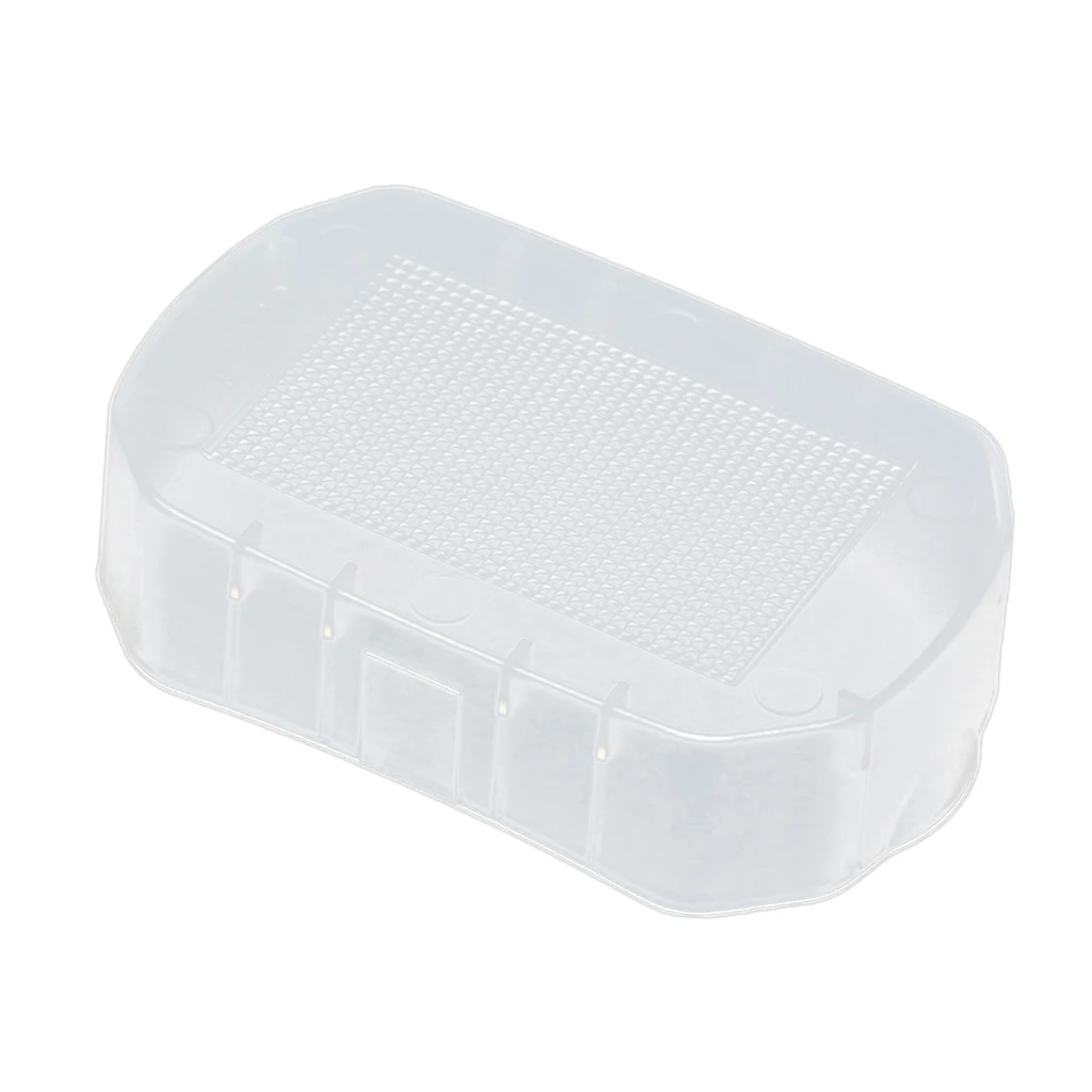 2pcs Plastic White Bounce Dome Diffuser For  Speedlite 600EX 600 EX