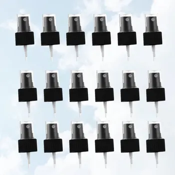 

20 Pcs Perfume Spray Nozzle Accessories Bottles Spray Atomizer Part for 18mm Bottle Nozzle Replacement (black)