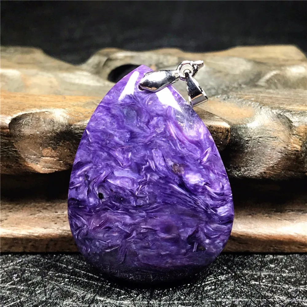Natural Charoite Pendant (76)