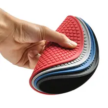 Coaster redonda almofada de silicone antiderrapante placemat resistente ao calor pote pan mesa de proteção de isolamento almofada da esteira