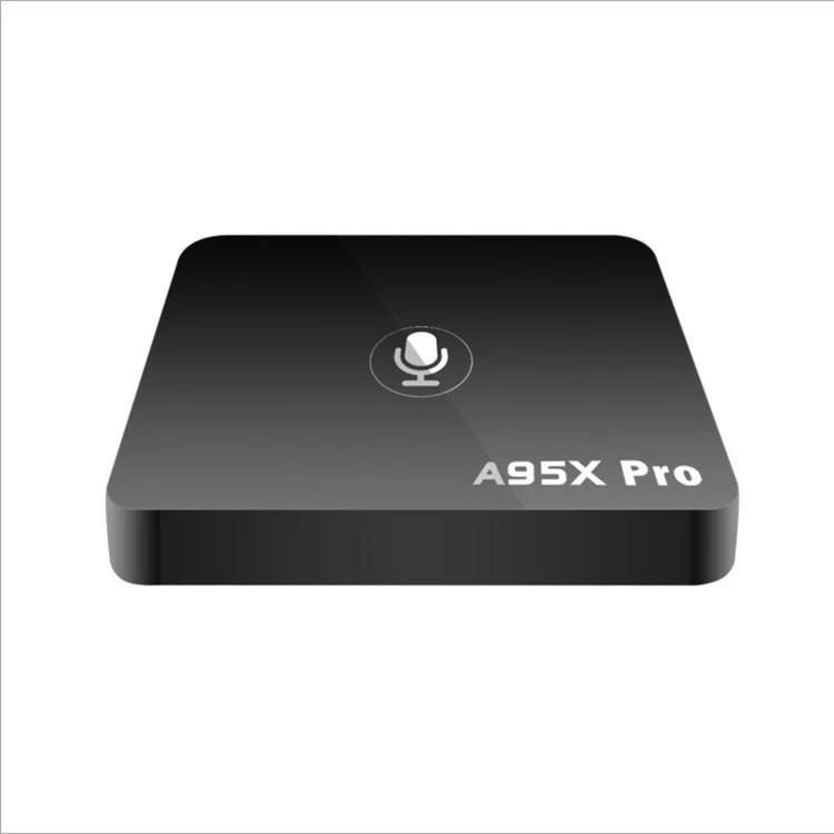 Google tv Box A95X Pro 2G 16G Smart Android 7,1 4K tv Box Голосовое управление Amlogic S905W WiFi LAN медиаплеер телеприставка