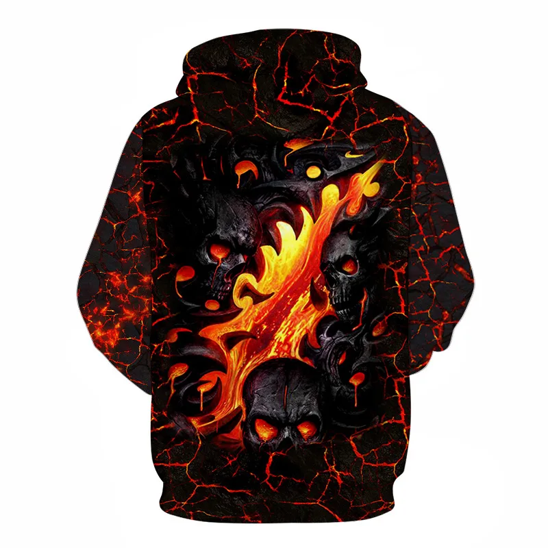 3d Skull Print Hoodie Long Sleeve Black Sweater Casual Sportswear Men's O Neck Pullover Street Oversized Clothes Hoodies Kids 3d Skull Print Hoodie Long Sleeve Black Sweater Casual Sportswear Men's O Neck Pullover Street Oversized Clothes Hoodies Kids