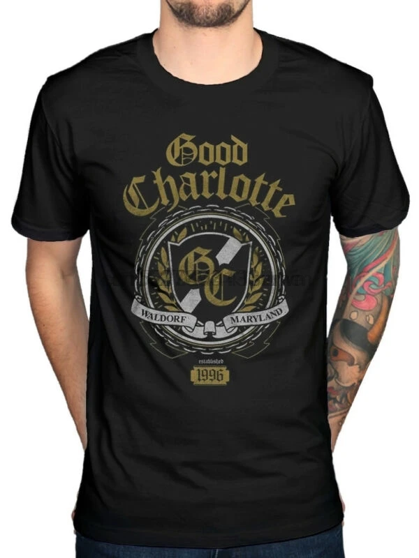 Футболка с надписью Good Charlotte Youth Authority Morning Revival | Мужская одежда