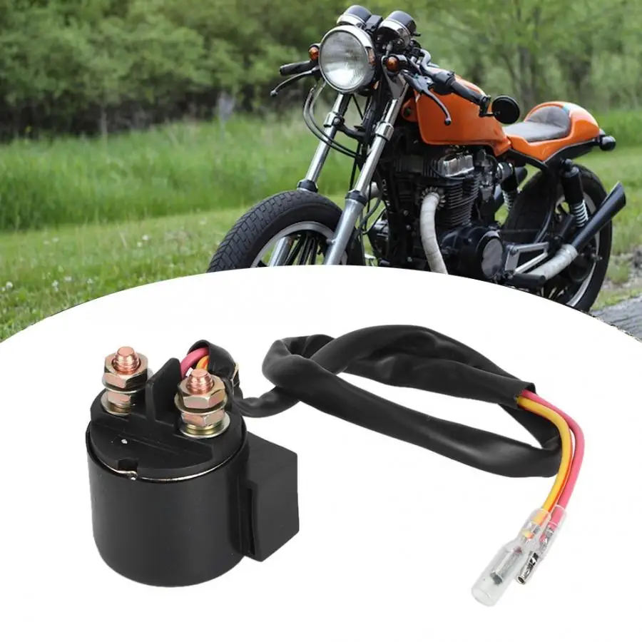 Стартер зажигания мотоцикла соленоидное реле подходит для Honda CB450SC Nighthawk 1982-1985 Замена аксессуары свечи зажигания