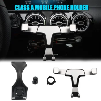 

Universal mobile car phone gravity metal holder air vent 360 degree automatic stand for Mercedes Benz 2019-2020 A-Class Car
