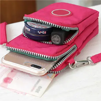 

Local stock 2019 Cross-body Mobile Phone Shoulder Bag Pouch Case Belt Handbag Purse Wallet/7