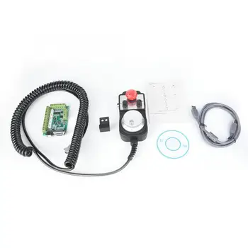 

MACH3 CNC Motion Control kit Green 5 Axle 100K Mach Motion Driving Card + Handwheel microstep driver