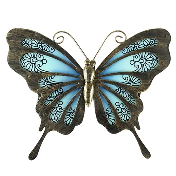 Garden Butterfly of Wall Artwork for Home and Outdoor Decorations Statues Miniatures Sculptures 1