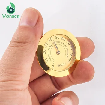 

Mini 38mm Mosaic Round Cigar Hygrometer High Precision Cigar Case Moisture Meter Tobacco Box Humidity Accessories Cigar Gauge