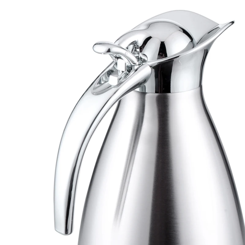 1.5L 2L Large Capacity Household Hot Water Thermos Drinkware Double Wall Stainless Steel Vacuum Flask Kettle Insulated Pot Jug