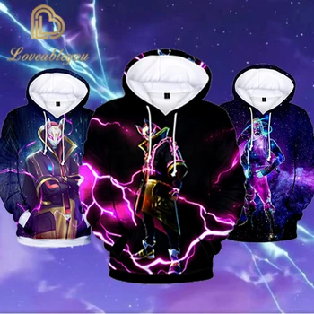 

3D Print Boys Girls Hoodies Teens Spring Autumn Outerwear Kids Hooded Sweatshirt Clothes Children Streetwear Pullover Tops