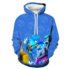 Футболка со звездами для игр; детская одежда с рисунком Леона; толстовки с капюшоном; толстовка унисекс с 3D принтом; Повседневная Уличная одежда; топы