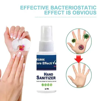 

30ml Disposable Hand Sanitizer Spray Disinfection Gel Rine-free Hand Sanitizer Alcohol Spray Safe Portable Hand Sanitizers Hot