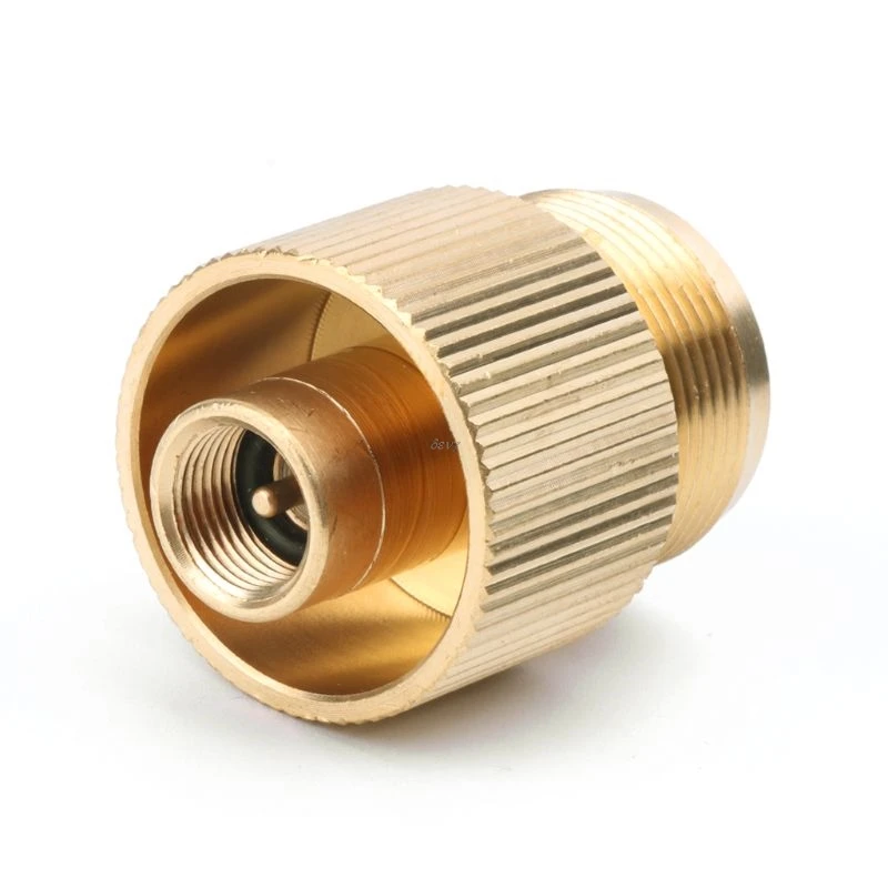 Outdoor Gas Tank Propane Refill Adapter Solid Brass Stove Connector Copper Converter