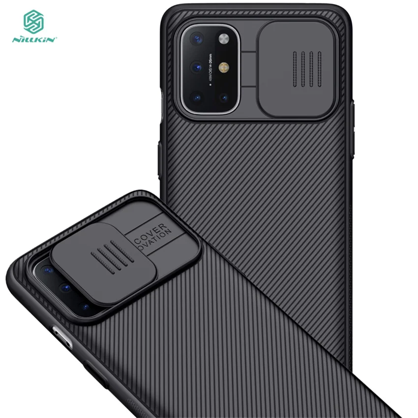 

For Oneplus 8t Case NILLKIN Slide Camera Protection Case For Oneplus 8t Anti-skid Camshield For Oneplus 8t Anti-fingerprint