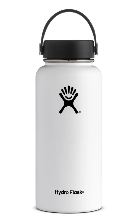 ss bottle Нержавеющая сталь бутылка для воды гидро колба бутылка для воды с вакуумной изоляцией широкий рот Путешествия Портативная термальная бутылка 32 унции/40o - Цвет: ss bottle