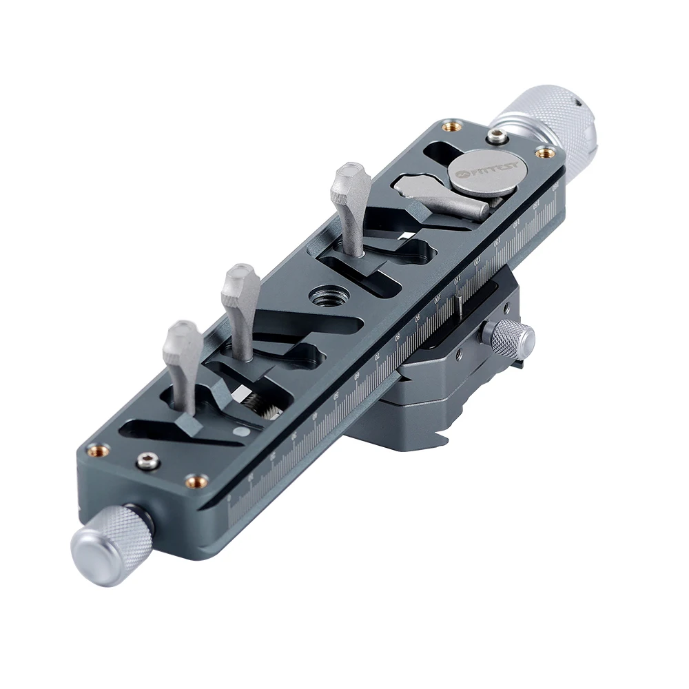 Fittest Macro Focusing Rail Slider Camera Lens Precision Stacking Tuning Base Arca Swiss Compatible Clamp