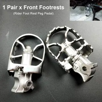 

New Motorcycle Front Footpegs 1 Pair Motorcycle Front Footrest Foot Pegs for R1200GS ADVENTURE 2000-2005 Motorcycle Accessories