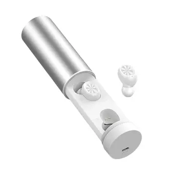 

B9 with power display digital display pull touch 5.0 binaural wireless headset portable Earpiece Electronic Gifts