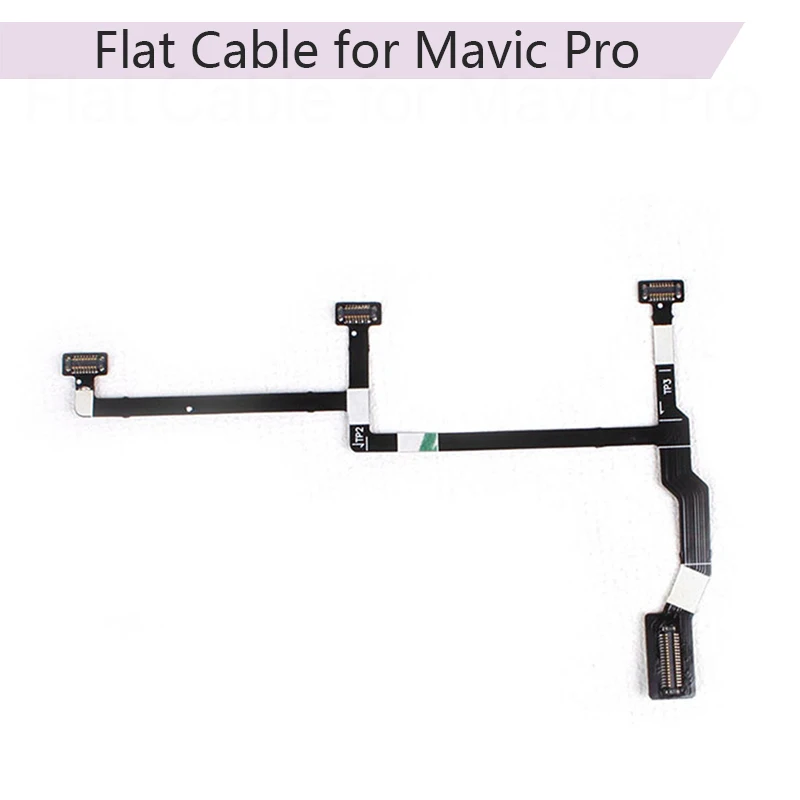 Гибкий ленточный плоский кабель для DJI Mavic Pro объектив для беспилотника карданный кронштейн амортизирующий кронштейн сигнальный кабель ремонтные комплекты запчасти