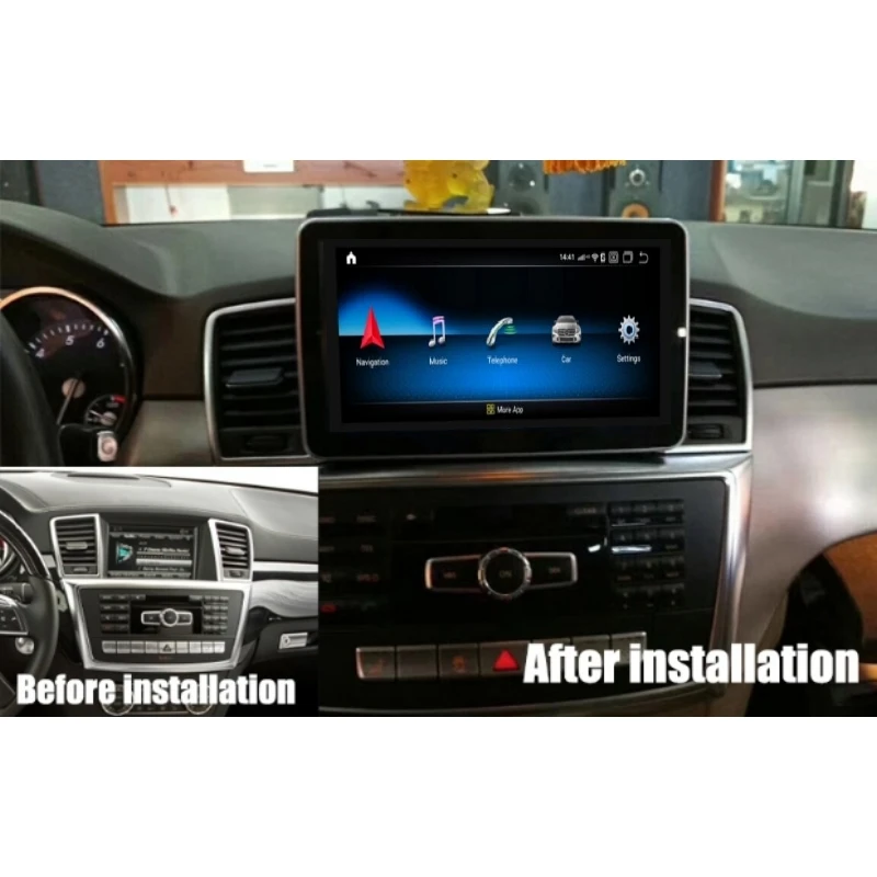 Автомобильный мультимедийный gps аудио радио для Mercedes Benz MB GL GLS 400 63 AMG класс X166 2013 2012 CarPlay TPMS навигация