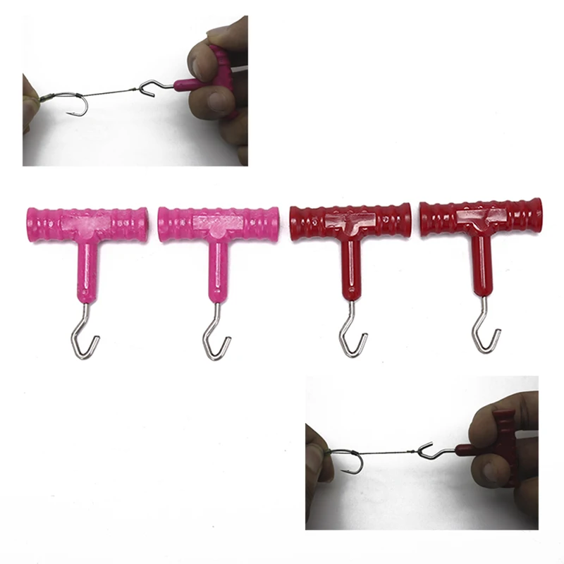 2xKnot Rig Puller Knot Tester Tightener for Carp Fishing Tackle Fish KnotPulH5 