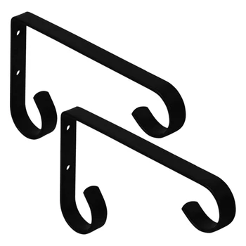 

2 Pack Wall Hooks for Hanging Lanterns Coats,Metal Hooks for Plant Hangers Lights,Vintage Home Decor Indoor and Outdoor