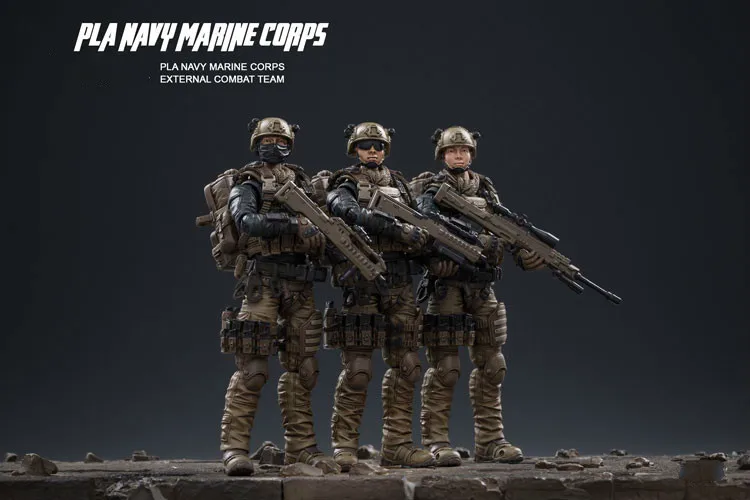 1/18 пропорциональная полимерная экшн-модель PLA Liberal Army 3,75-дюймовая ручная модель может играть в военном солдате