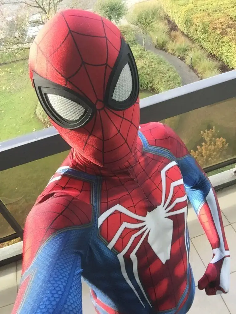 

Game PS4 Advanced Suit Halloween Costume 3D printed Cosplay Lycra Spandex Flexible Catsuit Halloween Disfraces For Kid/Adult