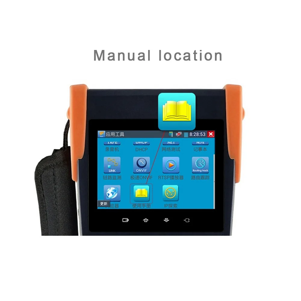 US $160.06 Ipc3500 Plus 35 Inch Ip Camera Tester Analog Camera Tester Security Cctv Tester With Rj45 Tdr Poe 4k H265 Onvif Poe