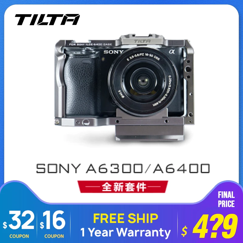 Полная Клетка Tilta для камеры Sony a6300 a6400 a6 Series A6000 a6100 a6500 клетка tilta|Аксессуары