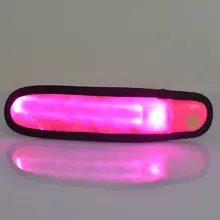 Ремешок на руку, браслет, светодиодный, безопасный, светоотражающий светильник, светящийся, нарукавник, нарукавник, повязка на запястье, поддержка, SEC88