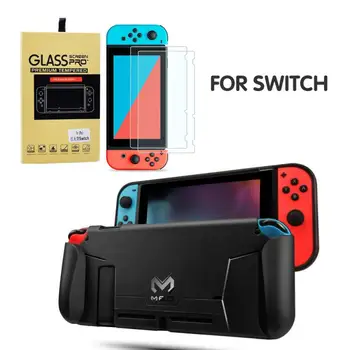 

Game Accessory Black Blue For Nintend Switch / Lite Travel Carrying Bag Screen Protector Case TPU Grip Cover Sticker