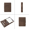 Multifunction genuine vintage leather ipad Sleeve Pouch for ipad pro 11 inch 2022 retro casual ipad case zipper Tablets handbag ► Photo 2/6