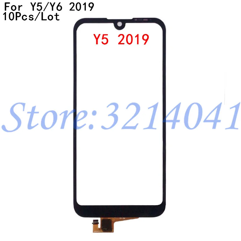 10 шт. протестированная Сенсорная панель дигитайзера для huawei Y5 AMN-LX9 Y6 MRD-LX1F сенсорный экран Объектив сенсор сенсорный экран