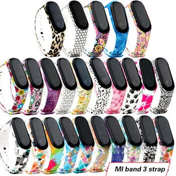 

For Xiaomi Mi Branches Bracelet Band 4 Sport Strap watch Silicone For xiaomi mi band 4 accessories strap bracelet Miband 4