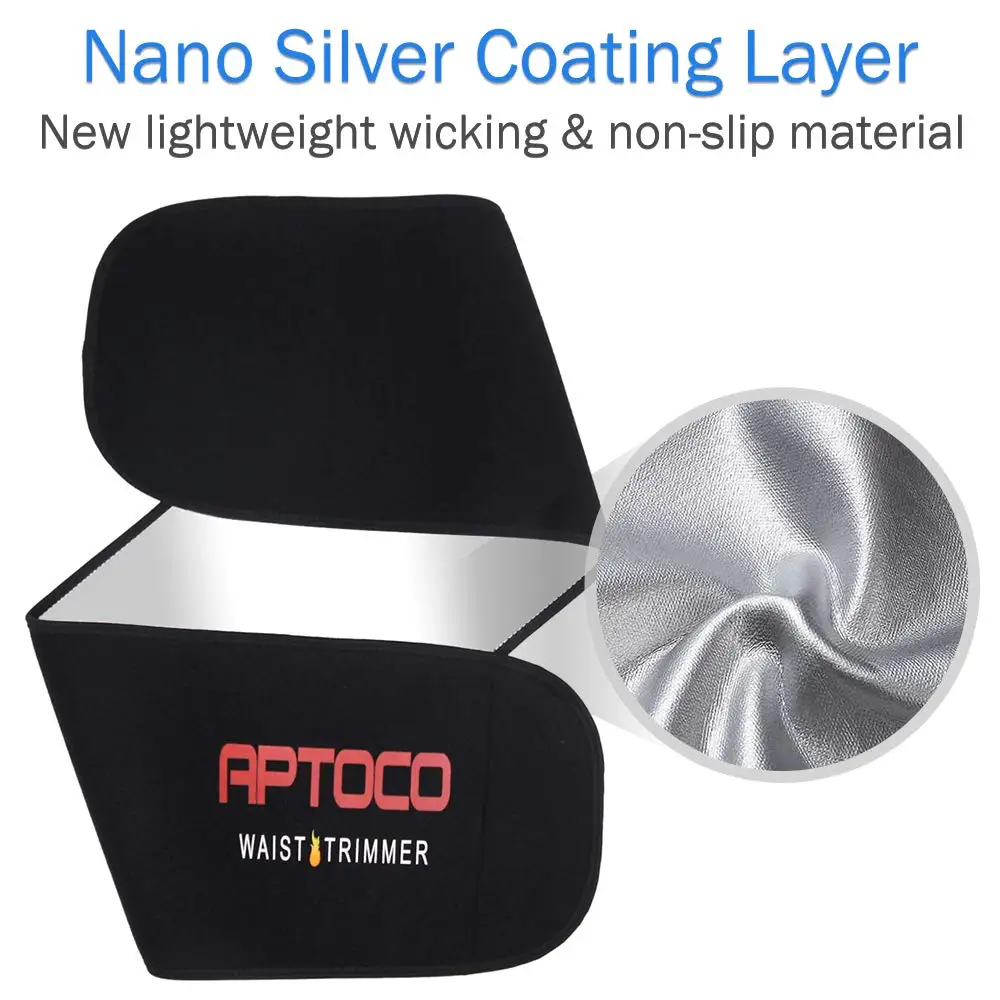 Nano Silver Layer Shapers Waist Trimmer Slimming Belt Women Body Shaper Girdle Natural Weight-Loss Abdomen Workout Belts S-XL