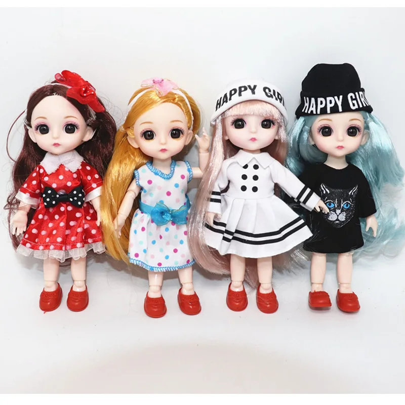 Детская кукла Jionts BJD 1/8 6 дюймов с одеждой модный костюм 16 см набор кукол игрушки