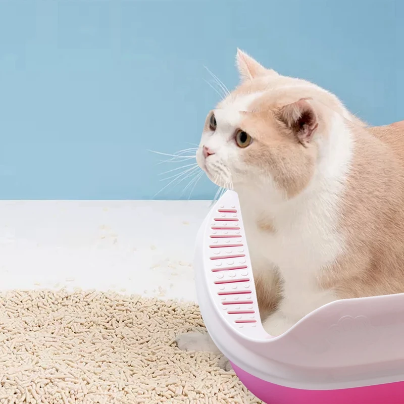 Toilet Bedpan Cat Litter Box Cat Dog Tray Toilet Supply Teddy Anti-Splash Pet Dog Toilette Puppy Indoor Home Plastic Sandbox Cat Toilet Bedpan Cat Litter Box Cat Dog Tray Toilet Supply Teddy Anti-Splash Pet Dog Toilette Puppy Indoor Home Plastic Sandbox Cat