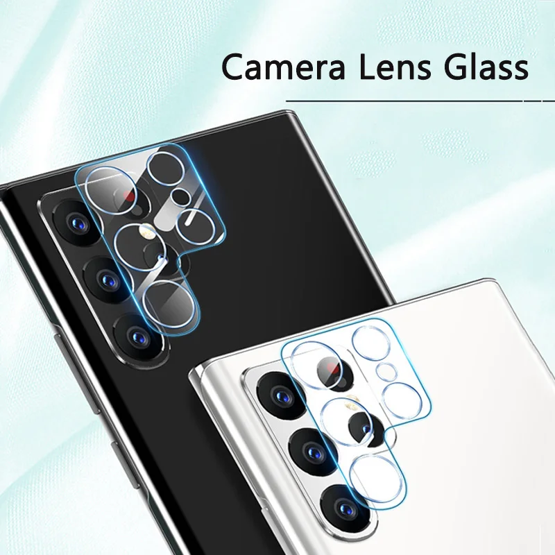 Camera Lens Glass for Samsung Galaxy S22 Ultra Plus 5G Curved Protector Tempered Cover S21 UItra Case | Мобильные телефоны и