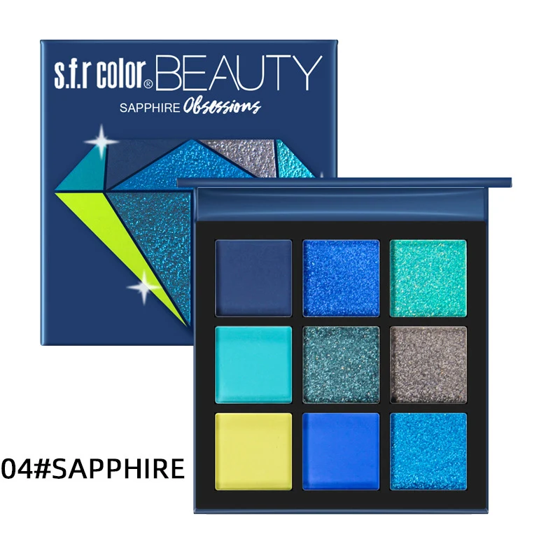 9 Color matte Eyeshadow Eye Makeup Waterproof Mineral Powder Shimmer Eye Shadow Make up Palette Cosmetics For Women|Eye Shadow| - AliExpress