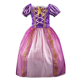

Children Kid Girls Baby Striped Print Princess Bling Costumes Party Tutu Dresses Clothes